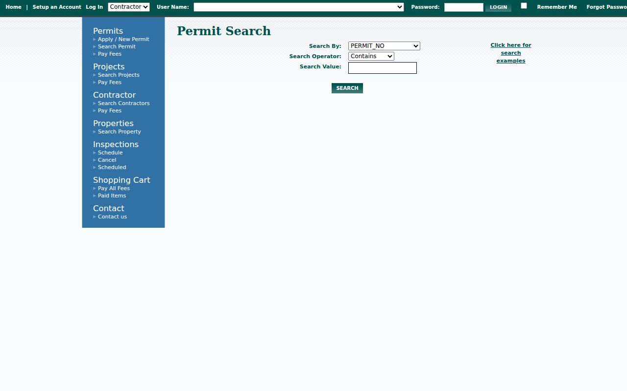 Marysville permit search by site address